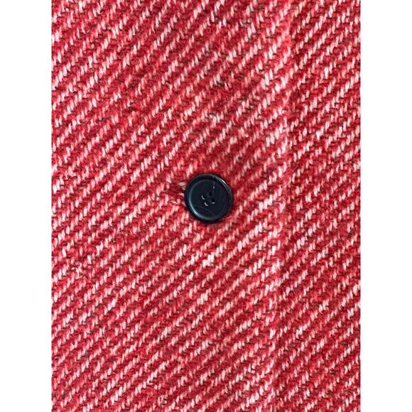 NWOT Irinia Red Wool Blend Coat 34 - Picture 7 of 9